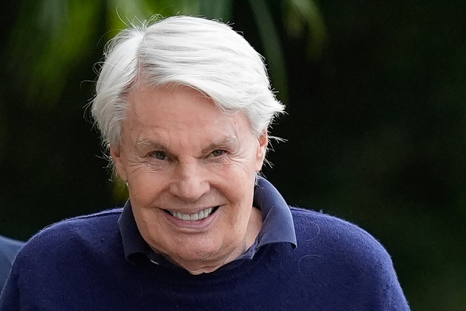 Michael Jeffries, former CEO of Abercrombie & Fitch, leaves following a hearing at the Paul G. Rogers Federal Building and U.S. Courthouse in West Palm Beach, Fla., Tuesday, Oct. 22, 2024. (AP Photo/Rebecca Blackwell)