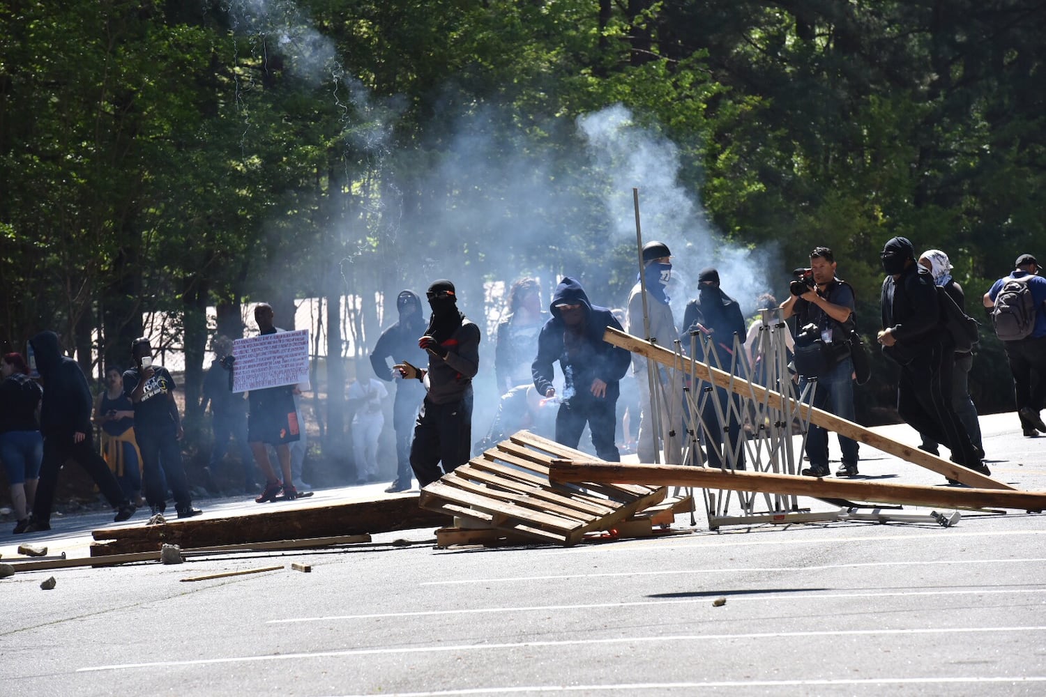 Protests at Stone Mountain