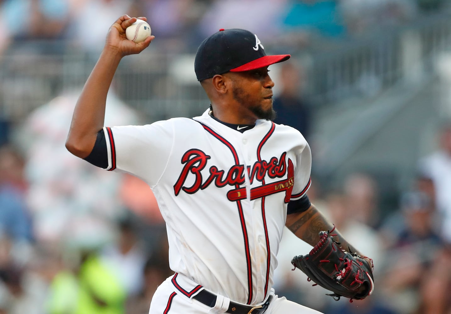 Photos: Austin Riley has two more hits in second Braves game