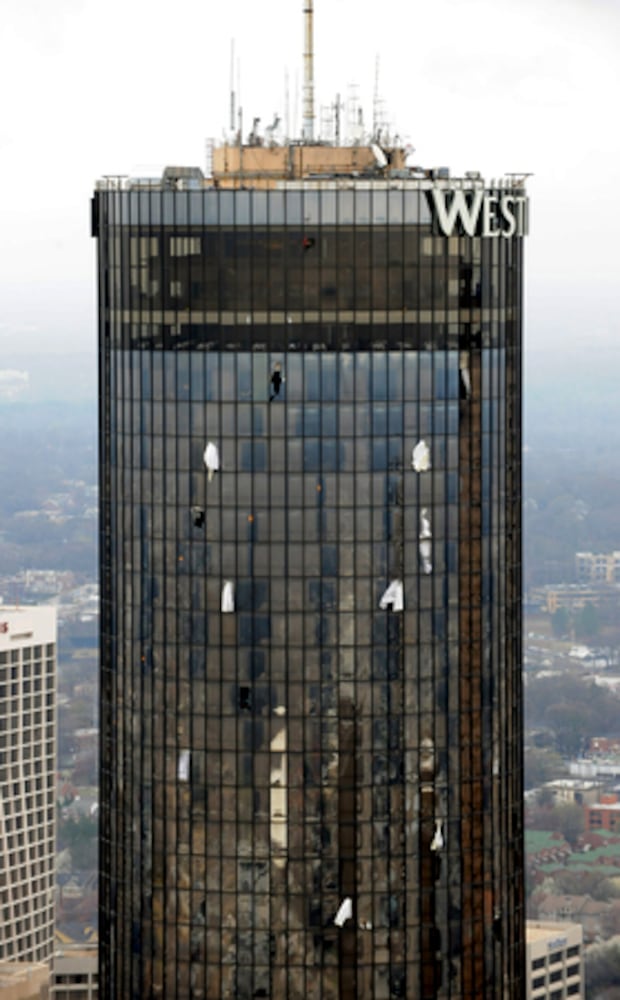 Atlanta tornado: Bird's-eye view of damage