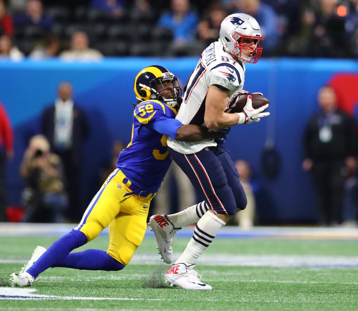 Photos: Patriots, Rams collide in Super Bowl in Atlanta