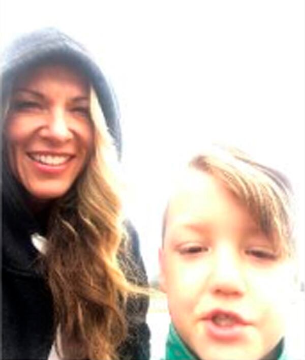 Lori Vallow and her 7-year-old son Joshua Vallow are shown in a Sept. 8 photo taken at Yellowstone National Park. Joshua, along with his sister Tylee Ryan, have not been seen since September 2019.