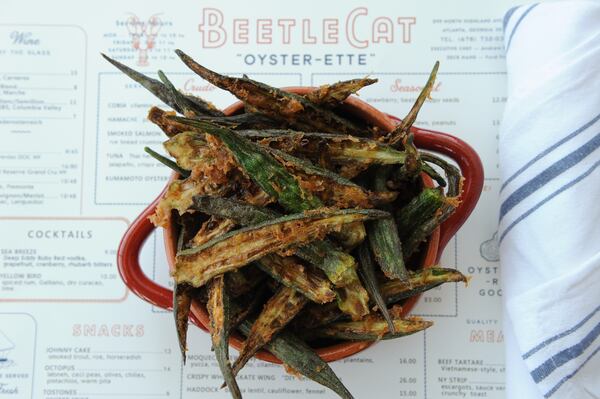 Crispy Okra. (Beckystein.com)