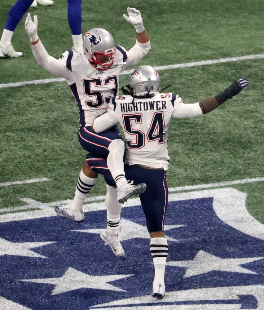 Photos: Patriots celebrate, Rams commiserate at Super Bowl