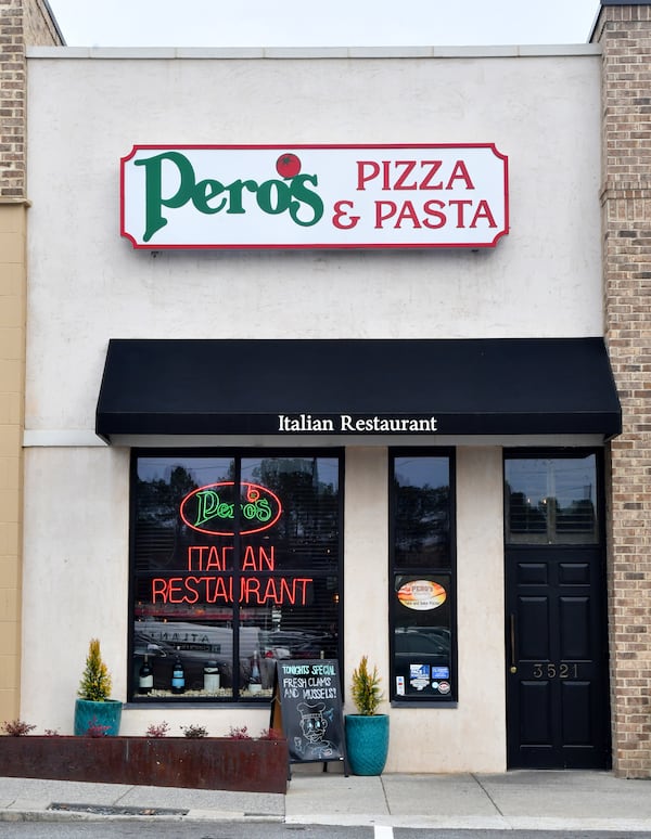 Pero's Pizza & Pasta first opened in 1969 as a Gigi's franchise location. Chris Hunt for The Atlanta Journal-Constitution