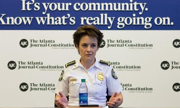 Atlanta police Chief Erika Shields