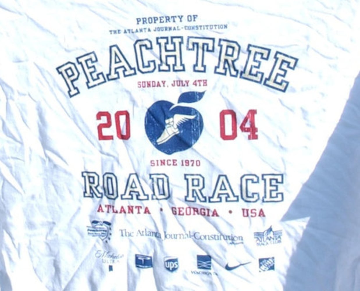 Peachtree Road Race: 2000s T-shirts