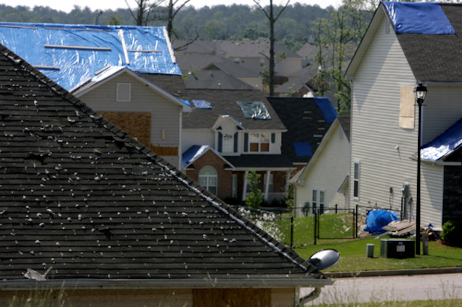 Ellenwood neighborhood trashed by storm