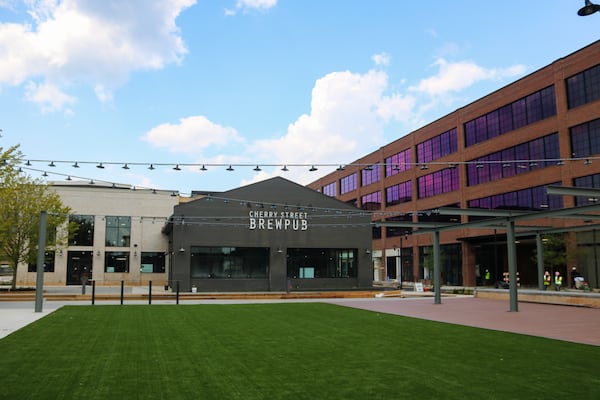 This is what the Cherry Street Brewpub location at Halycon looked like in August. (Provided by The Wilbert Group)