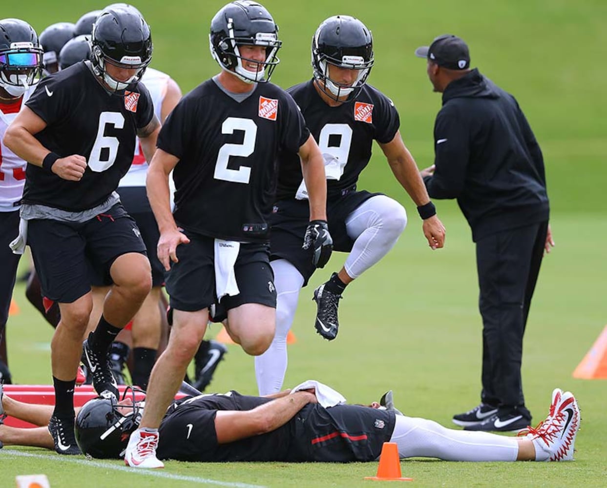 Atlanta Falcons minicamp: June 14, 2018