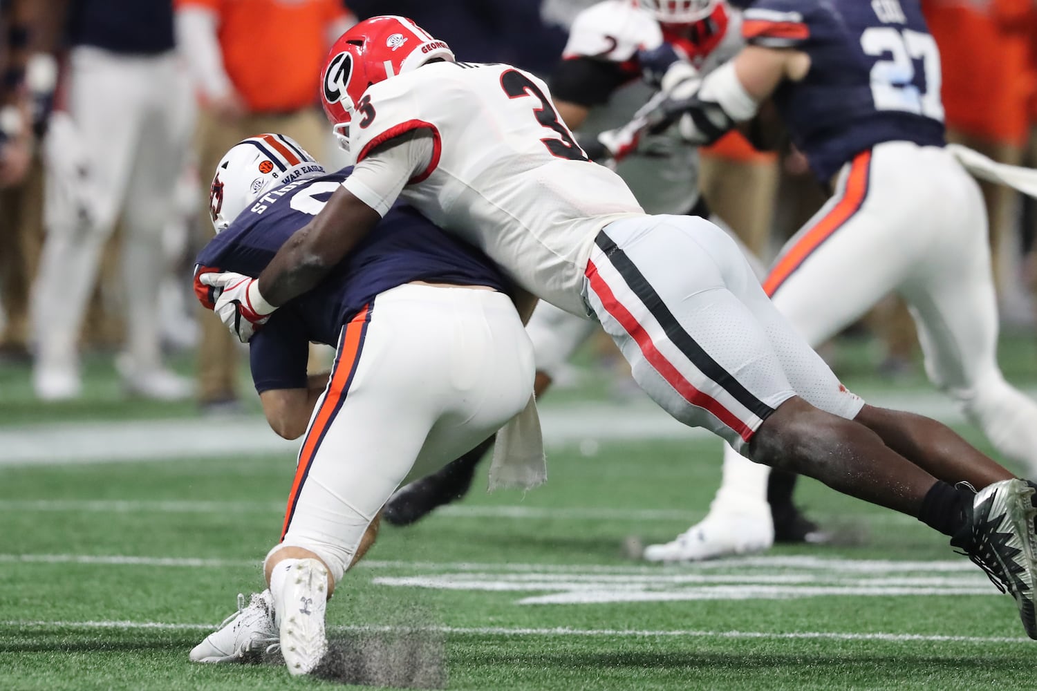 Photos: Georgia battles Auburn in the SEC Championship Game