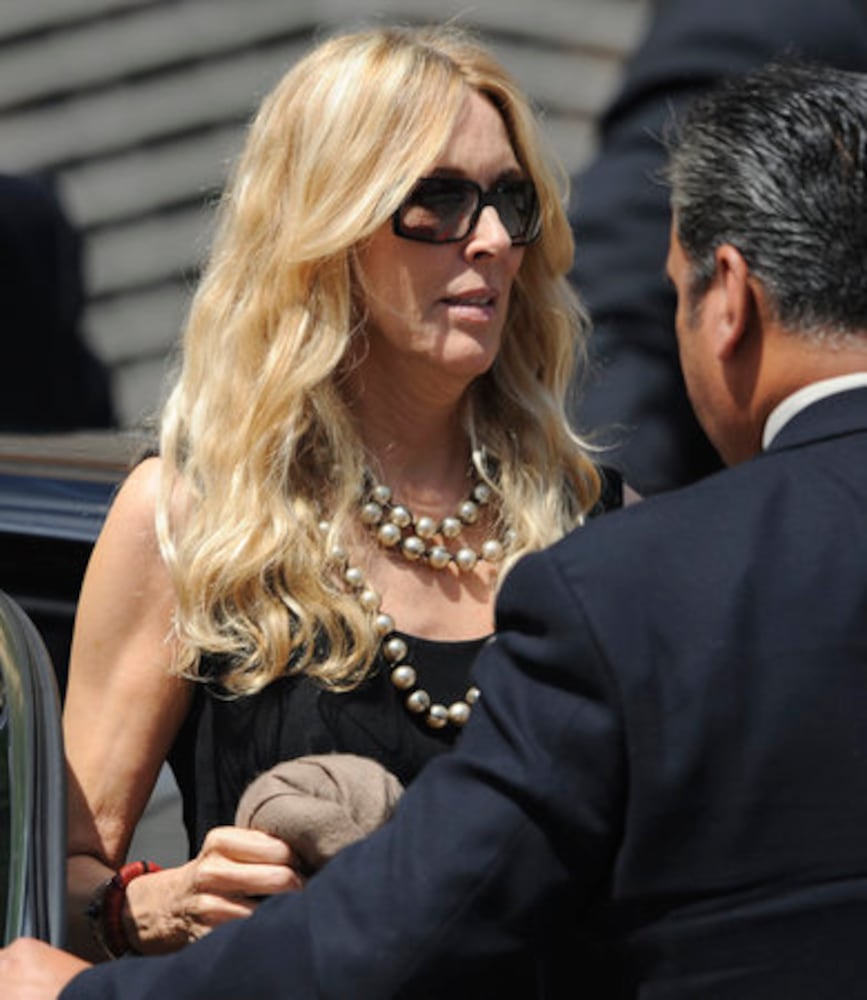 Farrah Fawcett's funeral