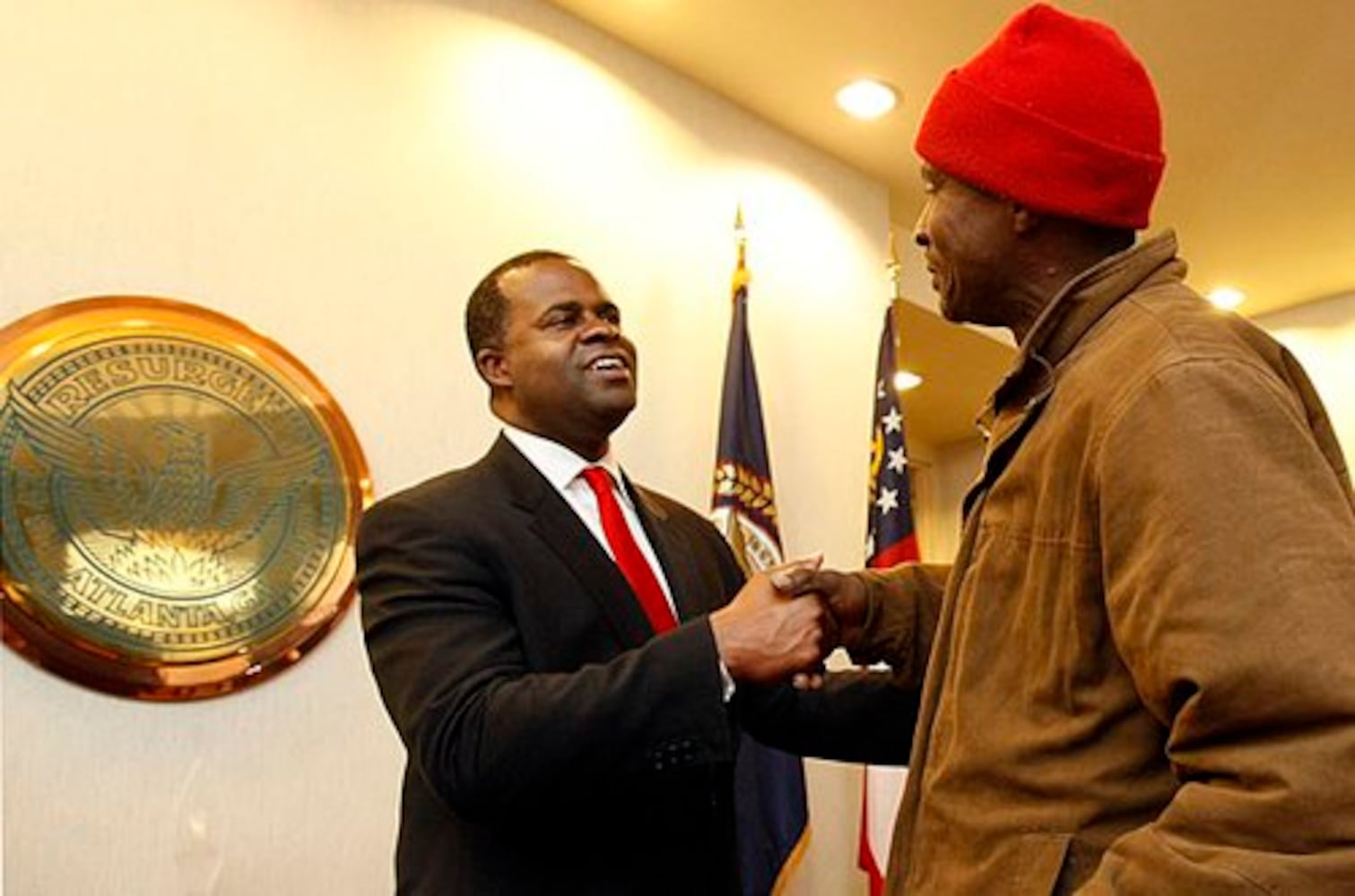 Kasim Reed becomes Atlanta's 59th mayor