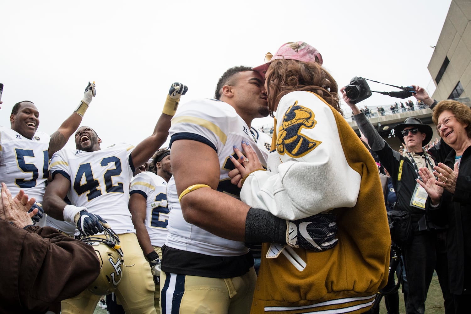 Photos: Georgia Tech outlasts Virginia Tech