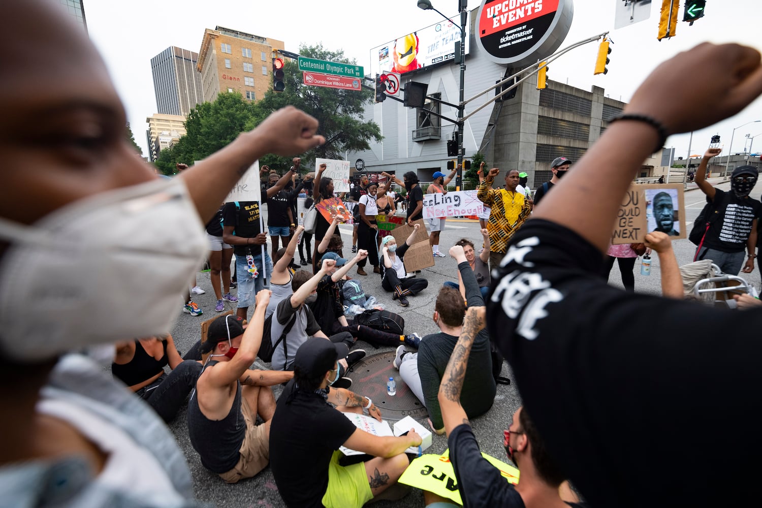 PHOTOS: 9th day of protests in Atlanta