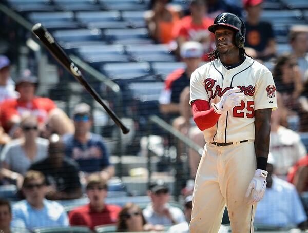 Cameron Maybin, shown here in a lesser moment. (AP Photo/Jon Barash)