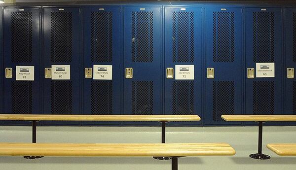 basketball lockers