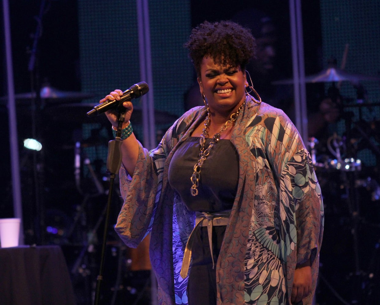 Jill Scott performs at Chastain Park Amphitheatre