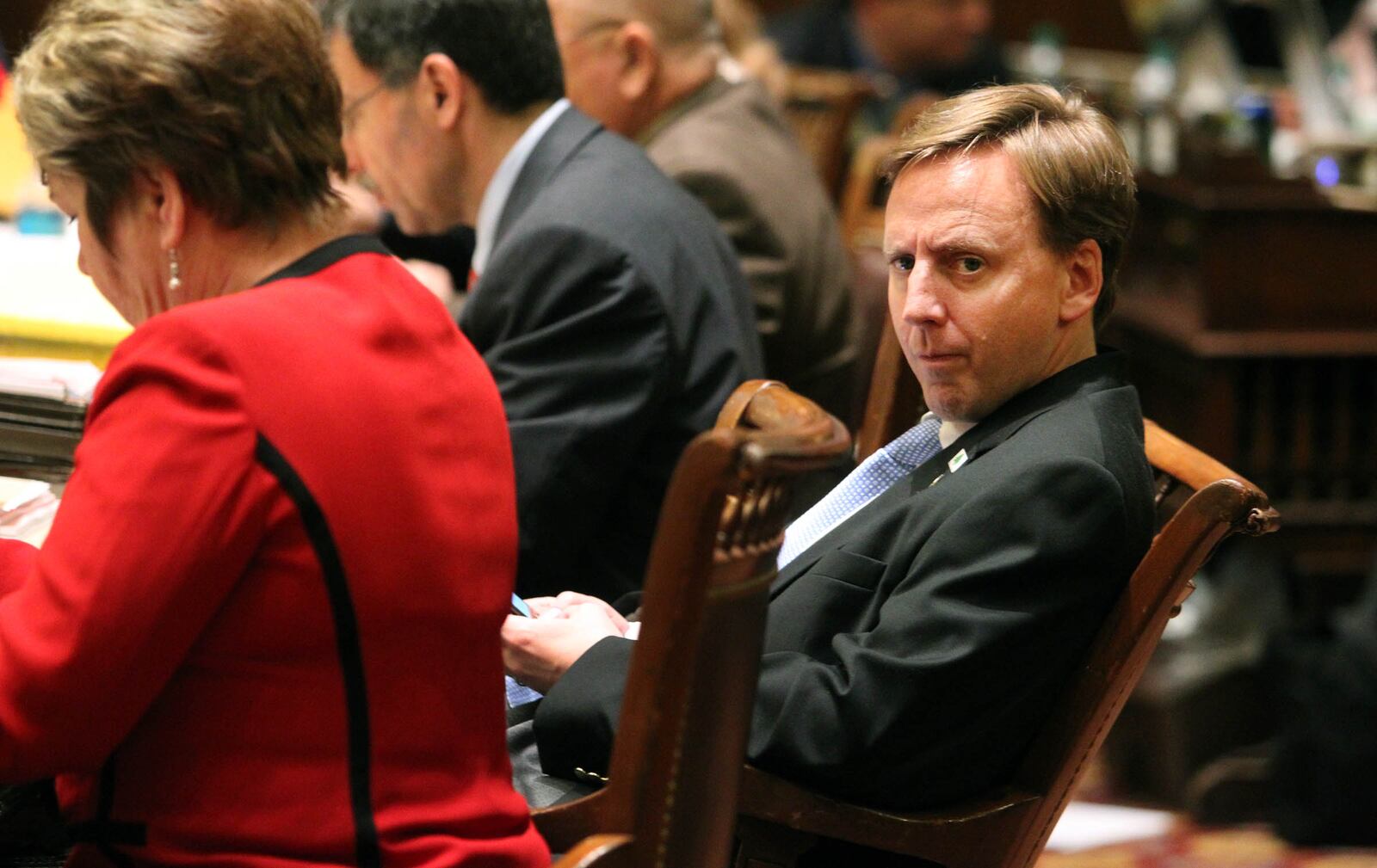 In 2011, Democratic third-term Athens Rep. Doug McKillip became a Republican less than a month after he was elected chairman of the House Democratic caucus. He was defeated in the 2012 GOP primary. (Jason Getz/The Atlanta Journal-Constitution)
