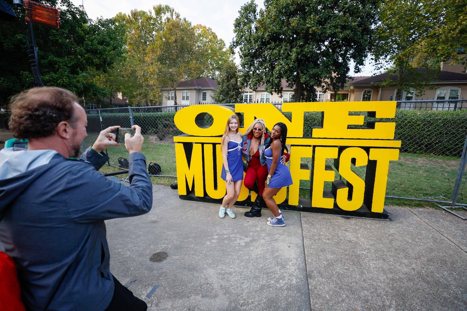 Crowd scene at the 2024 One Musicfest