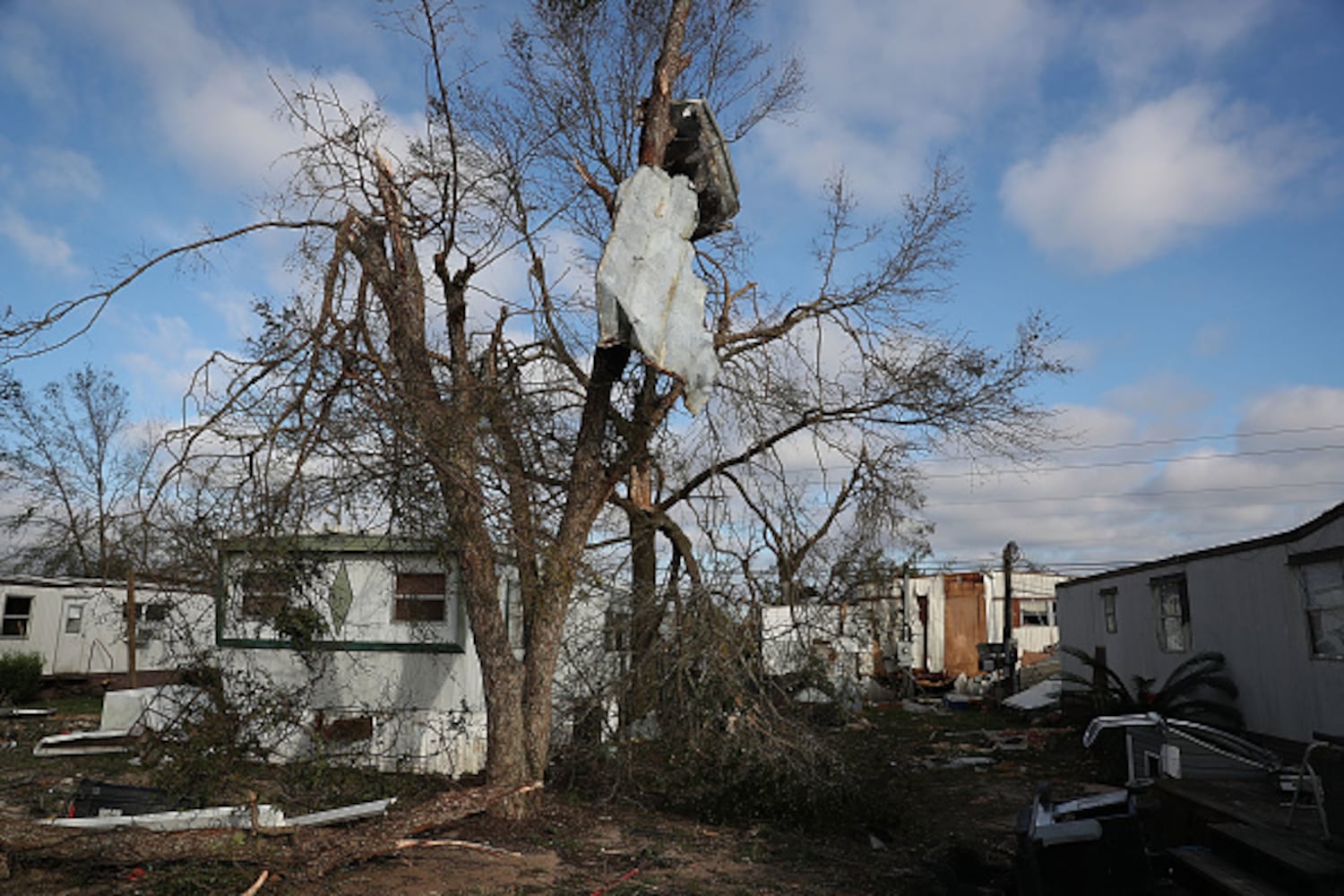 Photos: Hurricane Michael leaves behind path of destruction