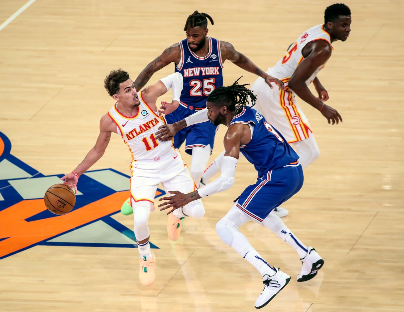 Hawks Knicks Game 5 for AJC