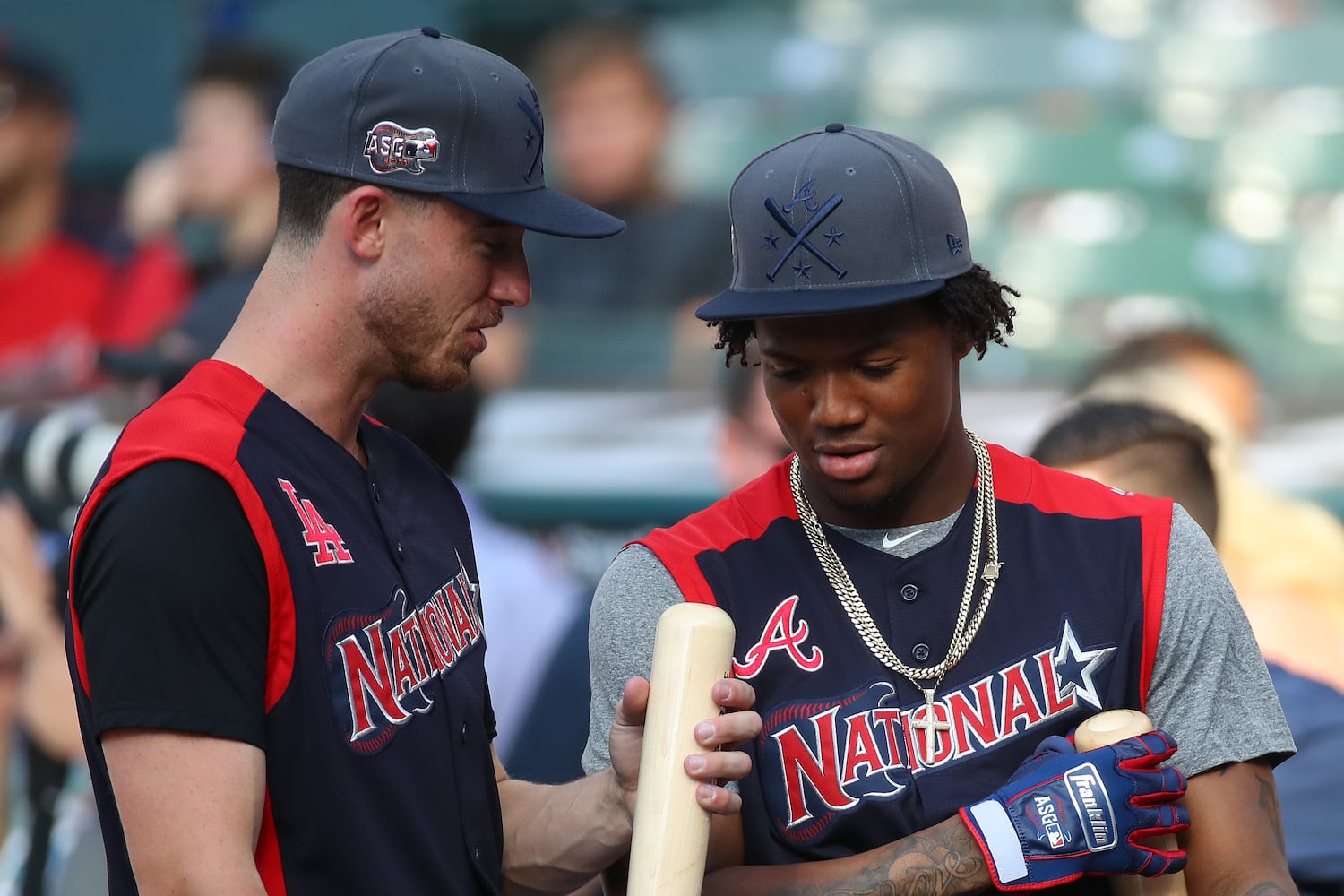 Photos: The Braves at the All-Star game