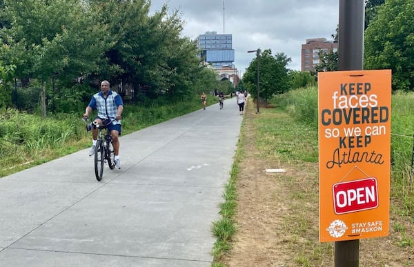 Get outside and enjoy the sunshine on the Beltline.