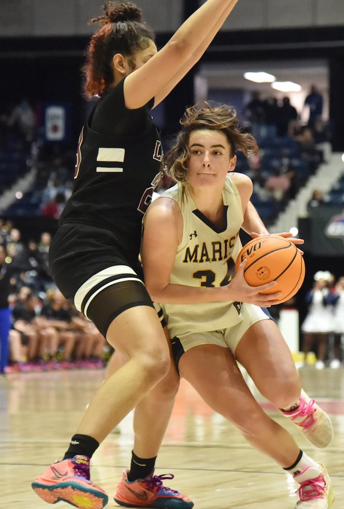 basketball finals: Luella vs. Marist girls