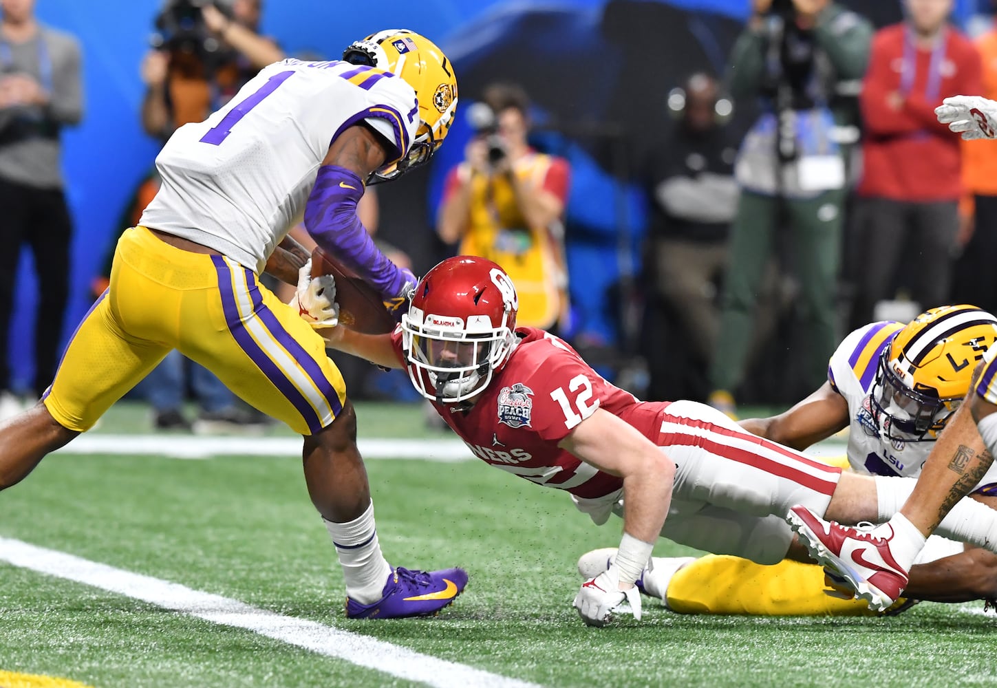 Photos: LSU crushes Oklahoma in Peach Bowl in Atlanta