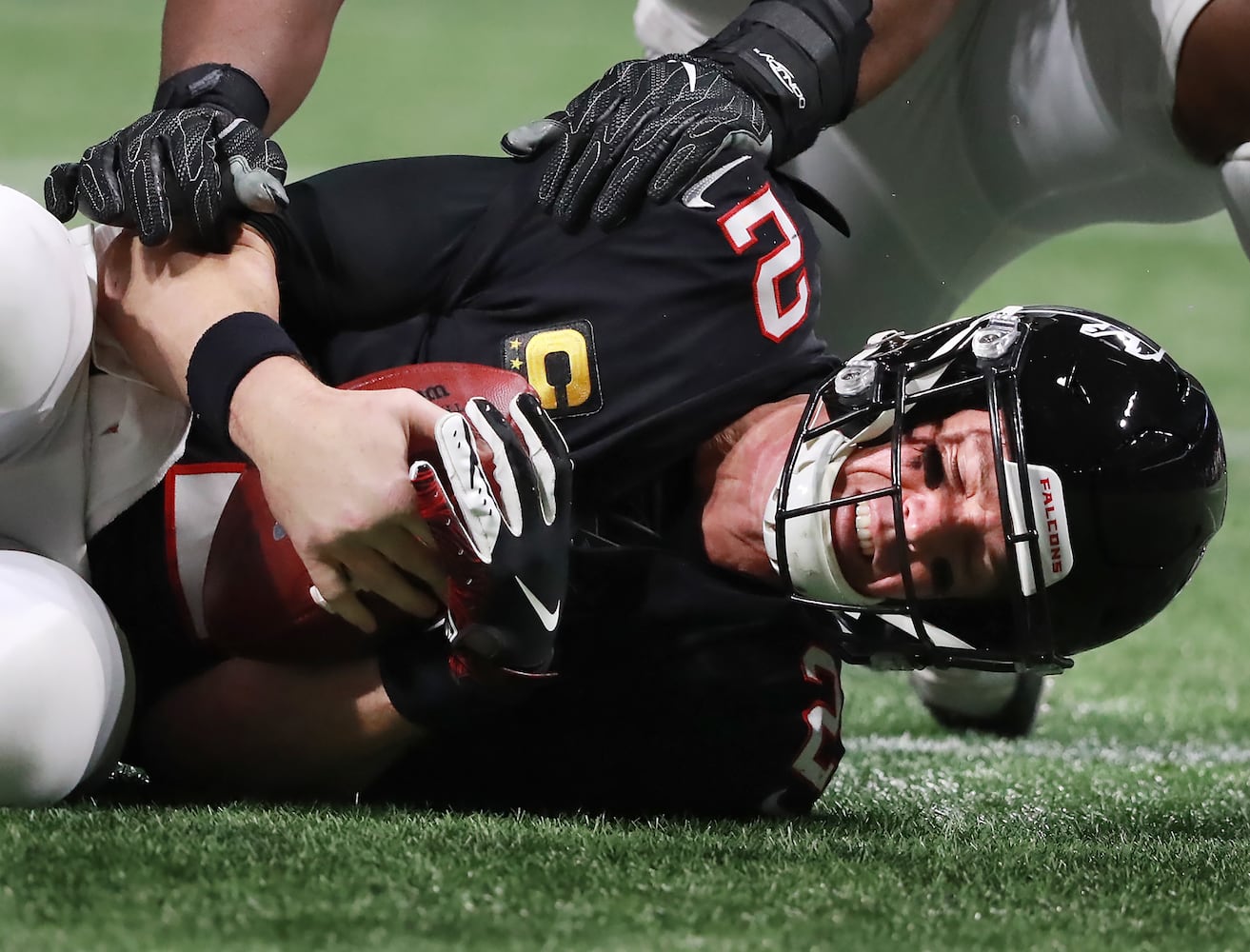 Photos: Falcons are sacked by the Saints