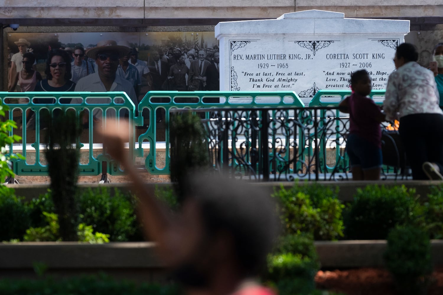 PHOTOS: Protesters gather in Atlanta over Friday’s police shooting