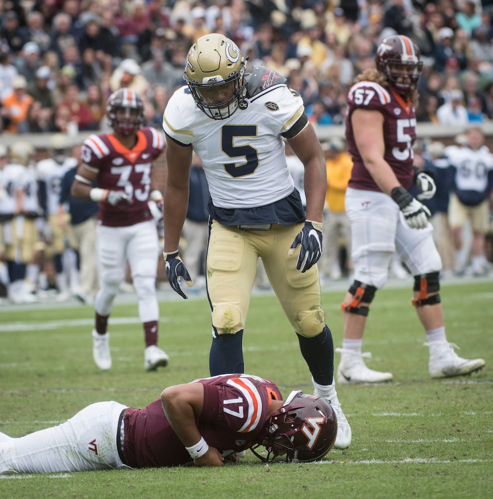 Photos: Georgia Tech outlasts Virginia Tech