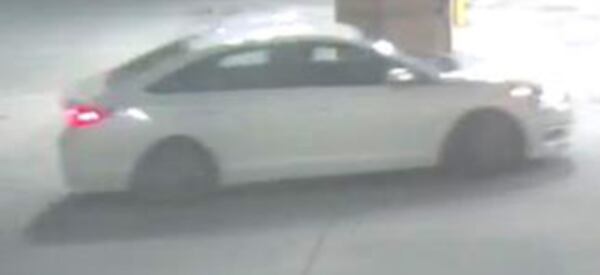 This is believed to be the suspect's vehicle.