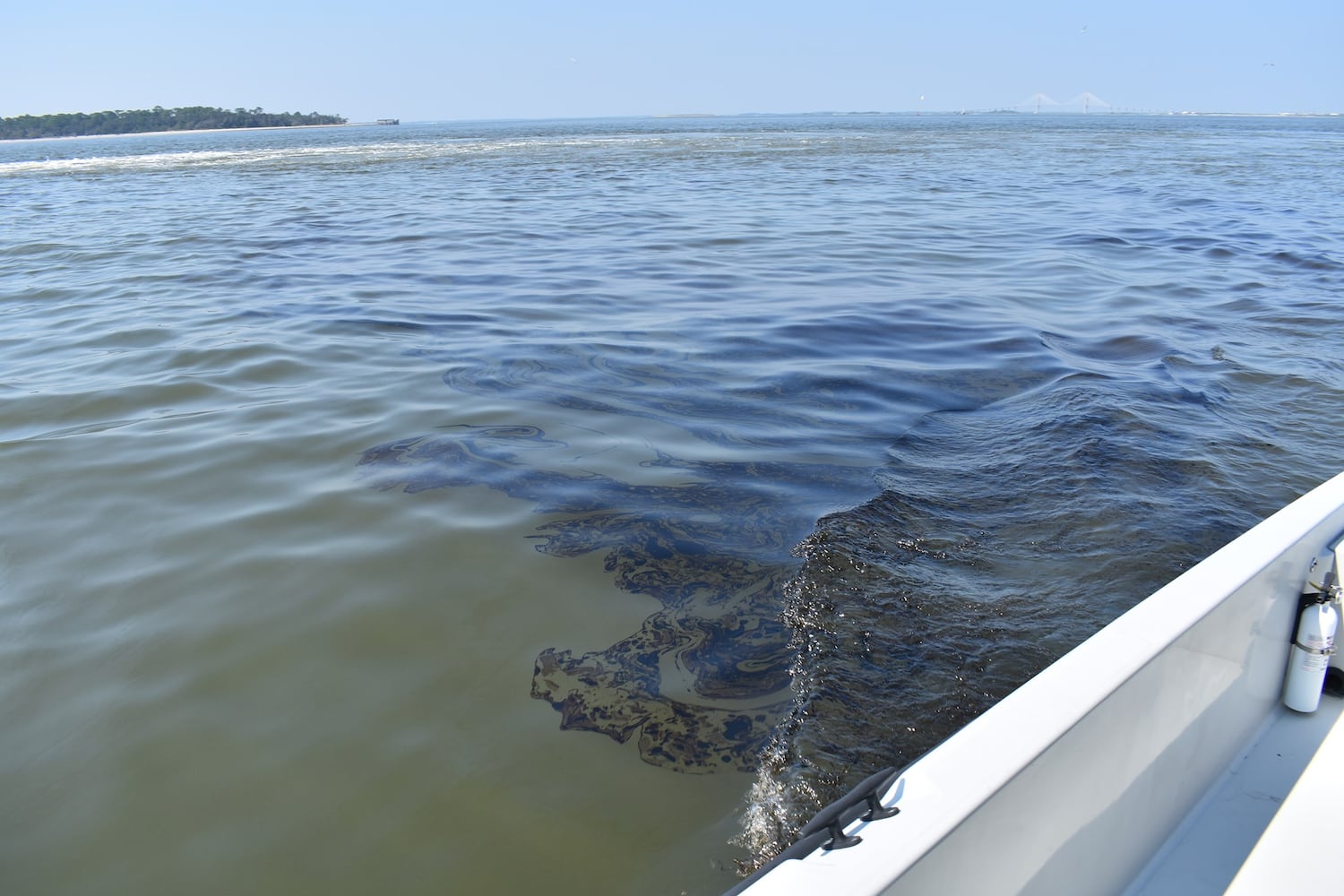 Ship capsizes off Georgia coast