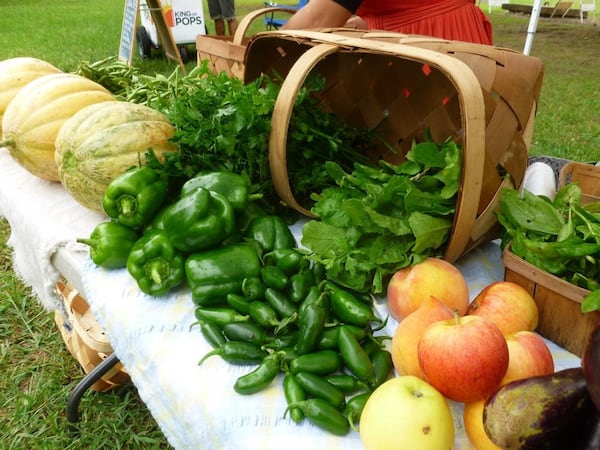 Late summer will bring lots of peppers, apples and winter squash to the tables of the East Point Farmers Market.
Courtesy of Erin Rodgers