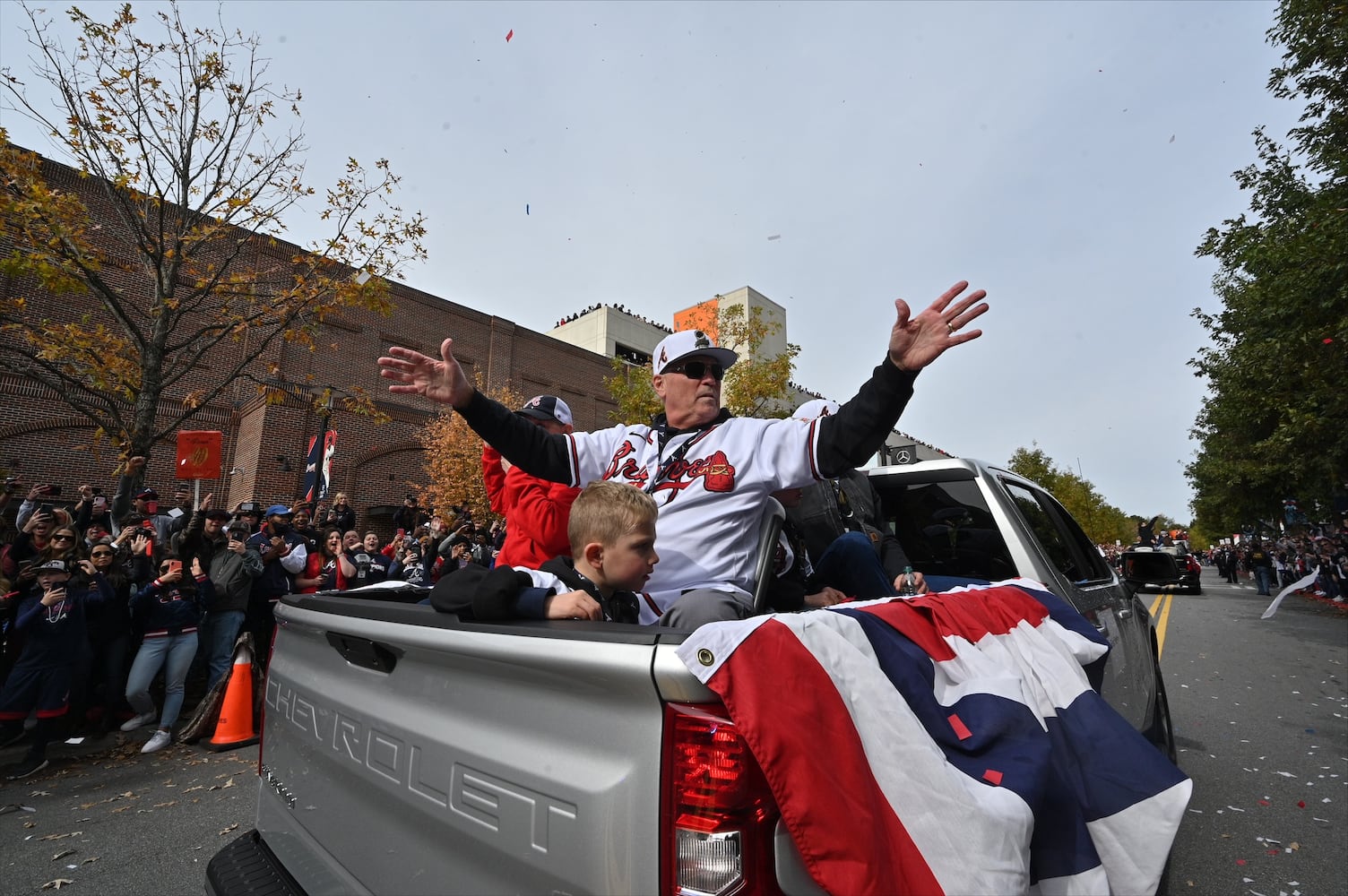 Braves parade truist