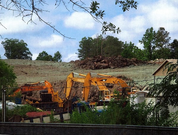 This what part of the Bishop Road property looks like now as it’s cleaned up. At one point, there were smoldering 60-foot-high mountains of debris. This photo was provided May 29, 2019. (Courtesy of attorney Charles Brant)