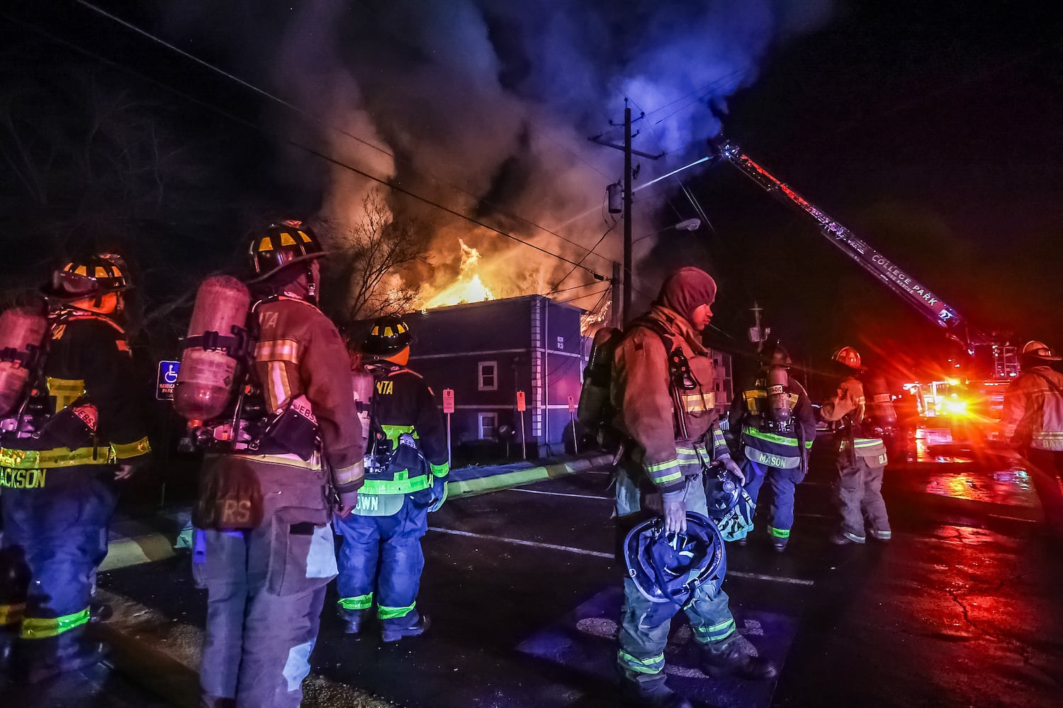 College Park fire Dec. 13, 2024