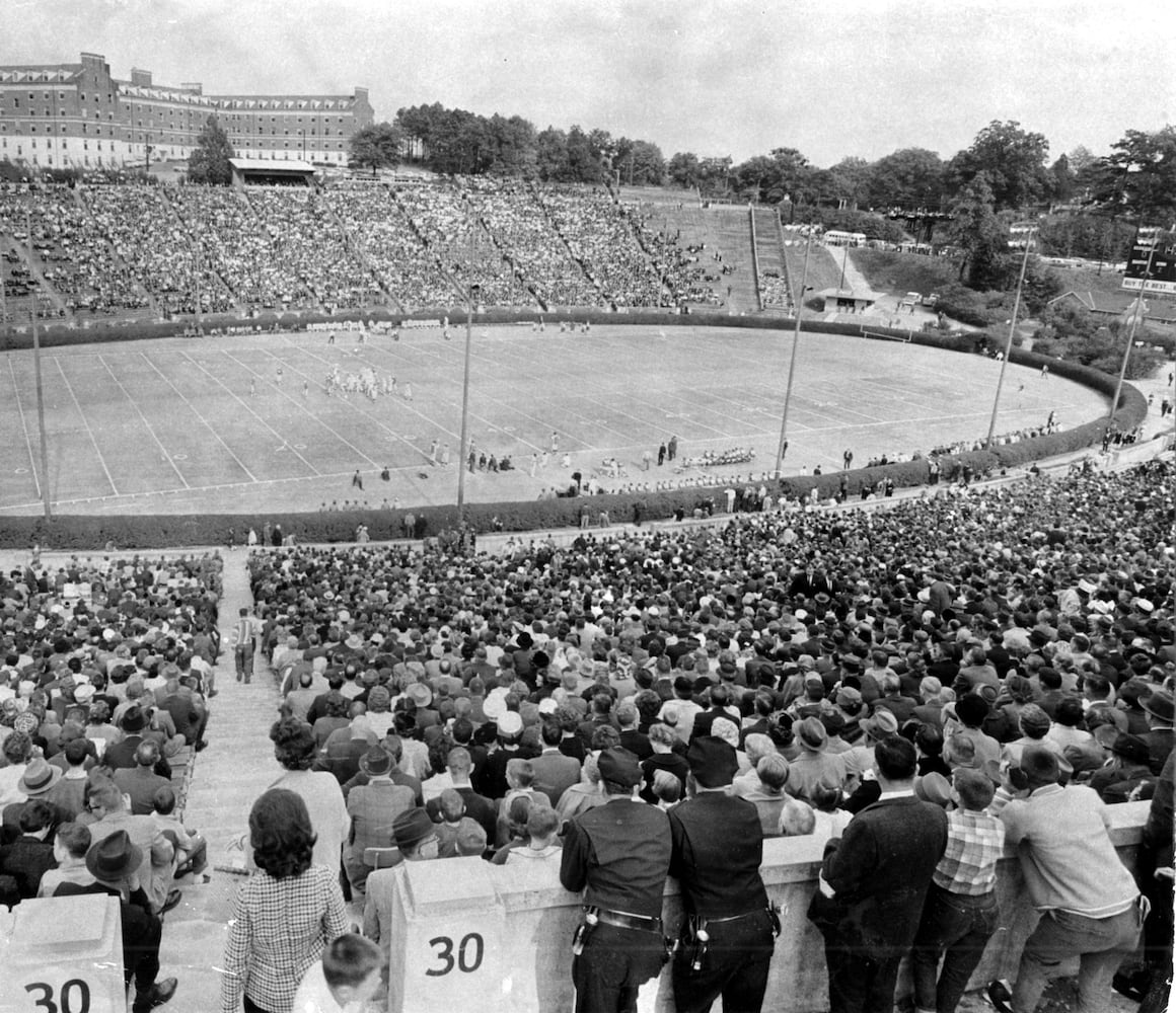 Sanford Stadium through the years