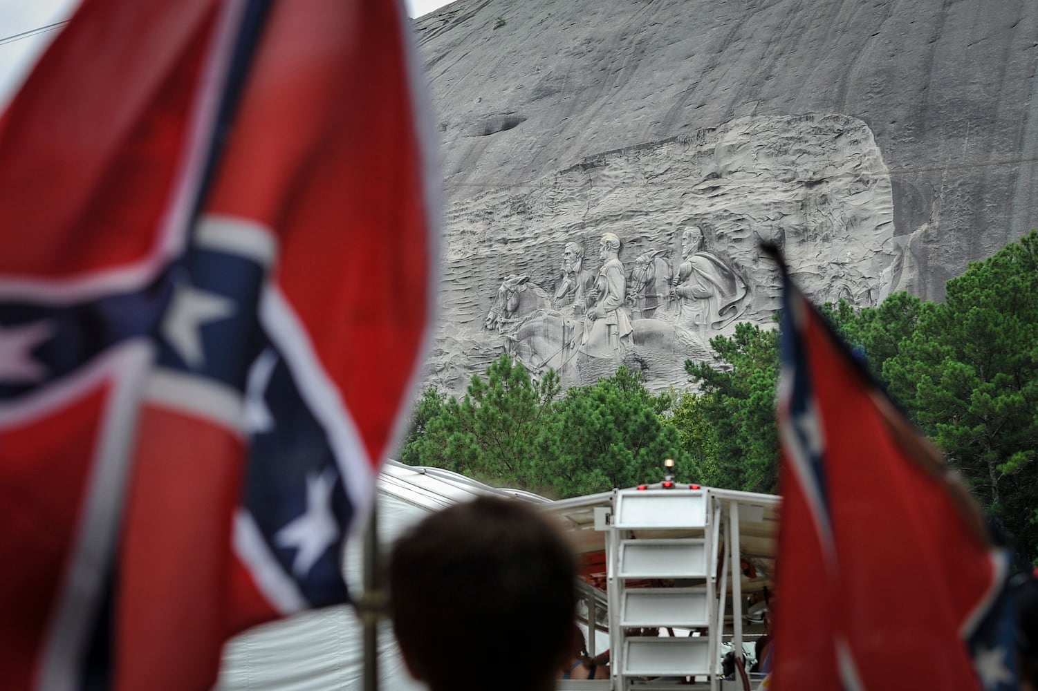 Confederate flag rally