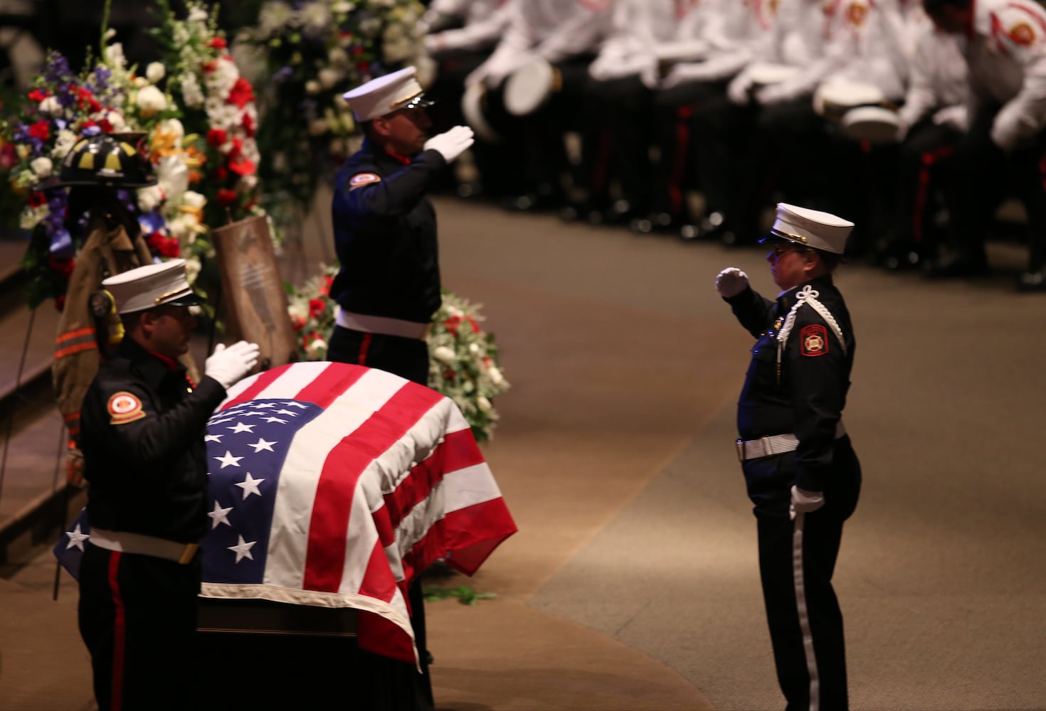 Marietta firefighter celebration of life