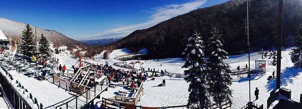 Hawksnest Snow Tubing