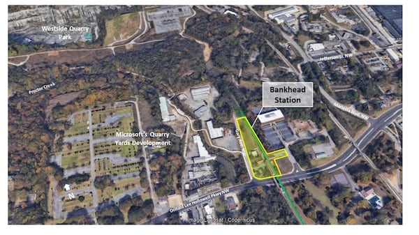 MARTA has selected a company to build a residential and commercial development at its Bankhead station.