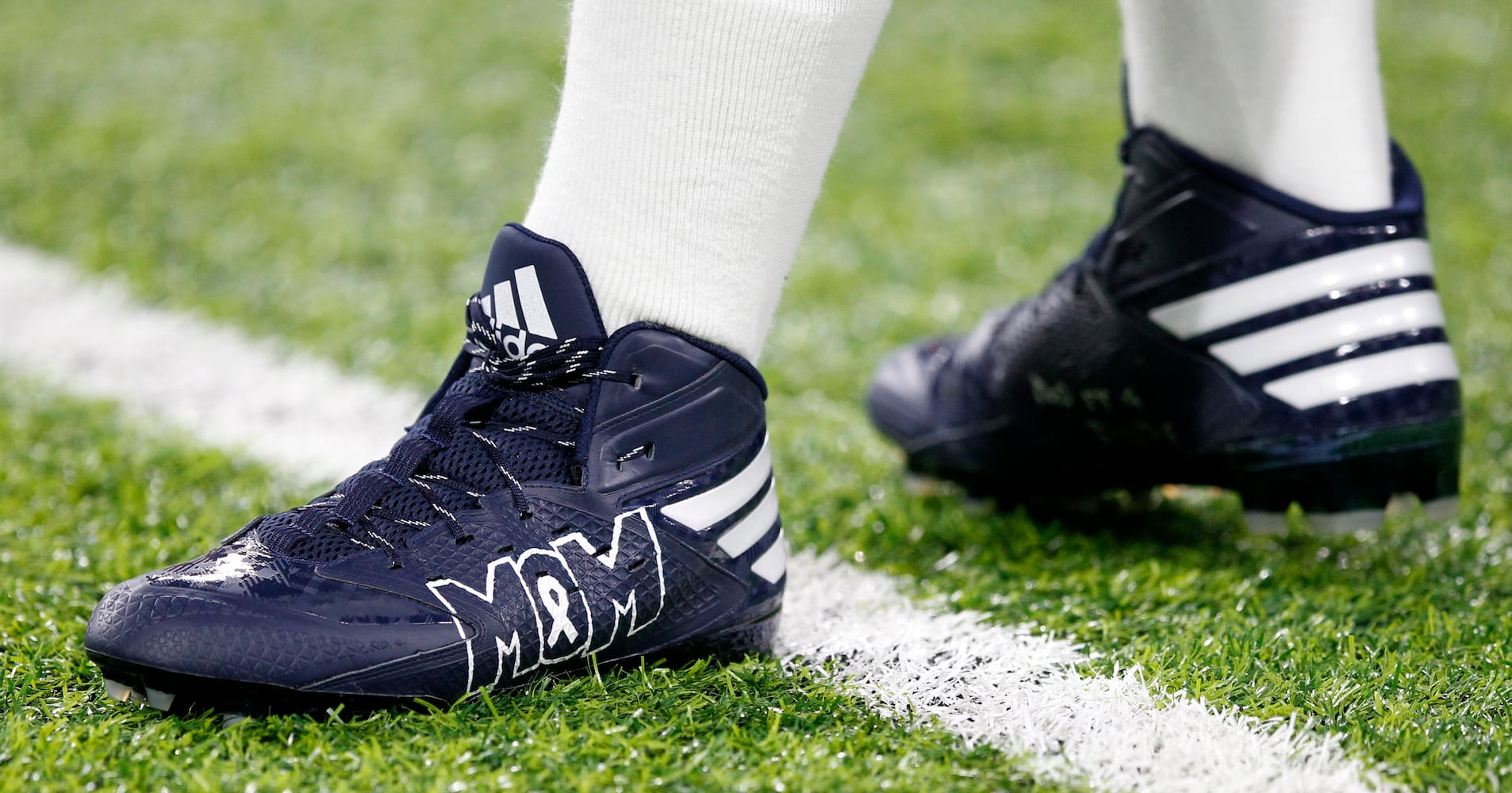 NFL players wear unique cleats