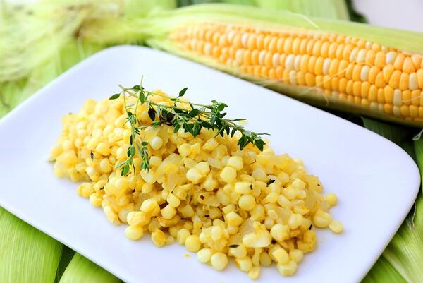 Corn with Lemon, Orange and Thyme. (Christian Gooden/St. Louis Post-Dispatch/TNS)