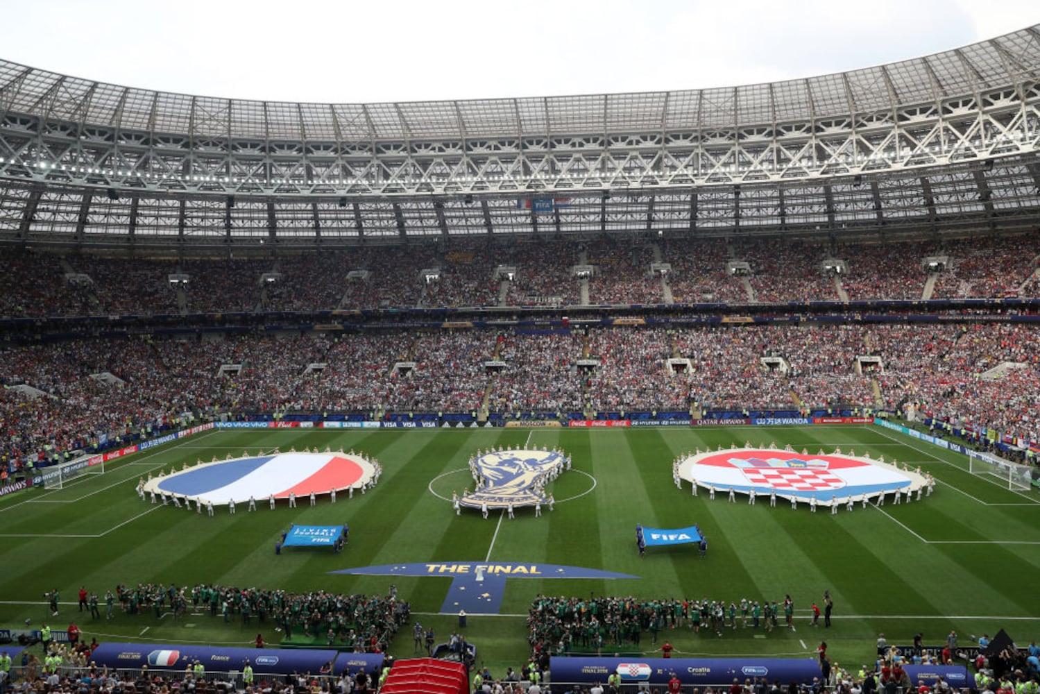 Photos: 2018 World Cup final -- France vs. Croatia