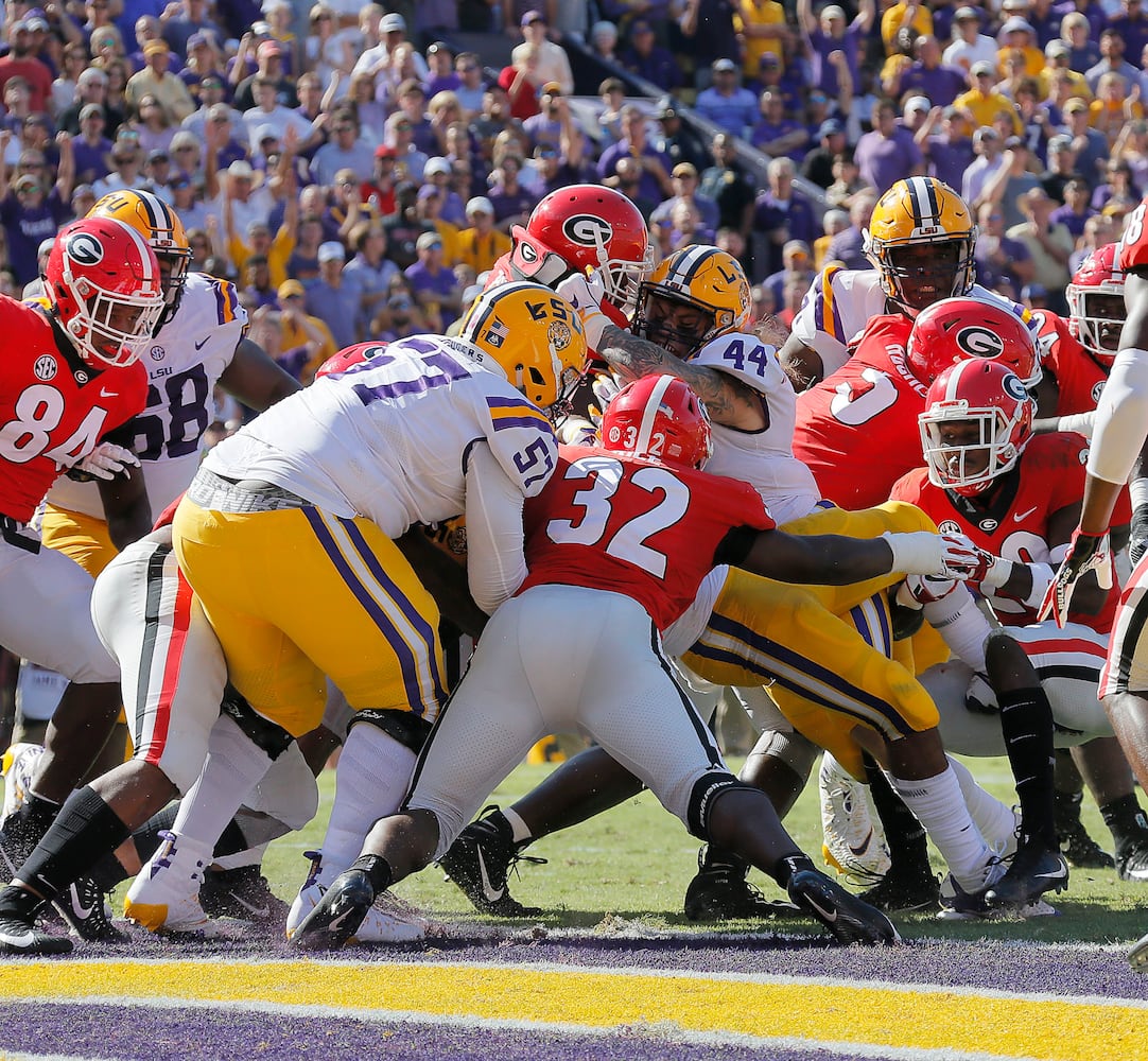 Photos: Bulldogs get big SEC test from LSU