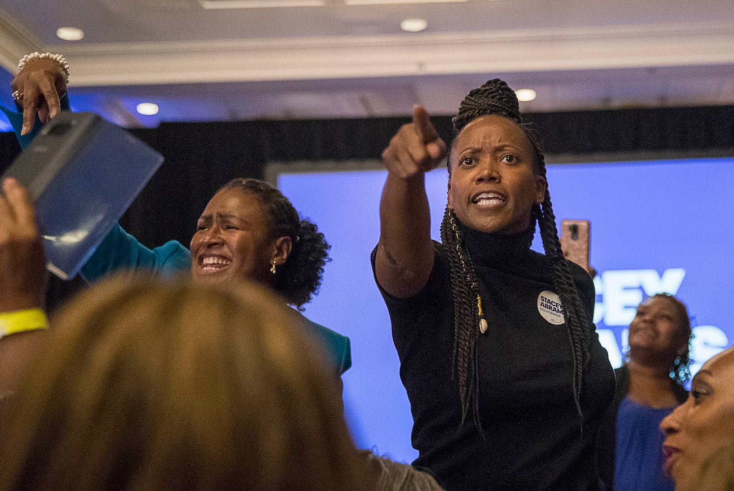 PHOTOS: A long election night in Georgia