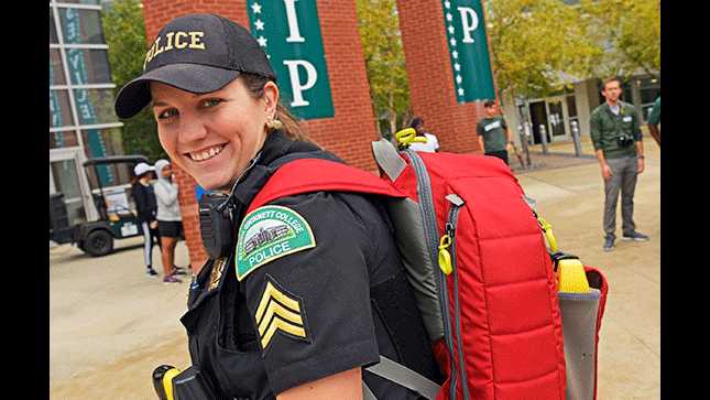 Georgia Gwinnett College police Officer Ashley Still. PHOTO CONTRIBUTED.